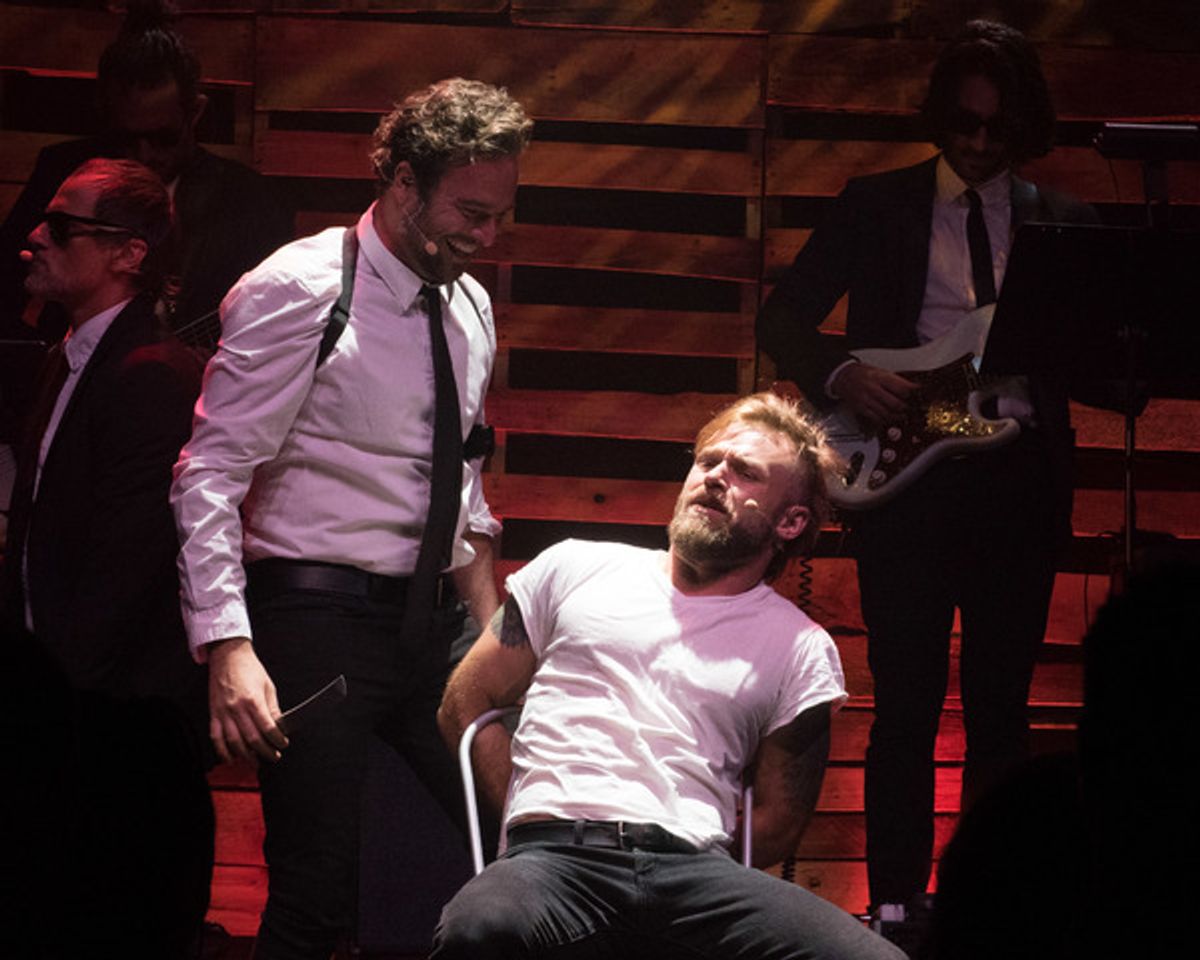 Patrick Mulvey and James Byous at 