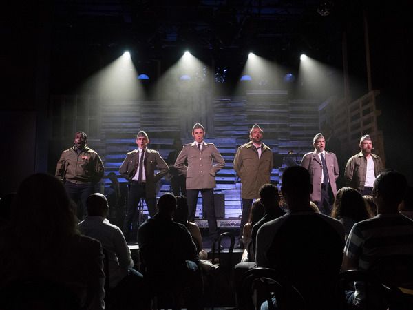 Rogelio Douglas Jr., Payson Lewis, Reeve Carney, Patrick Mulvey, Jason Paige, and Jam Photo