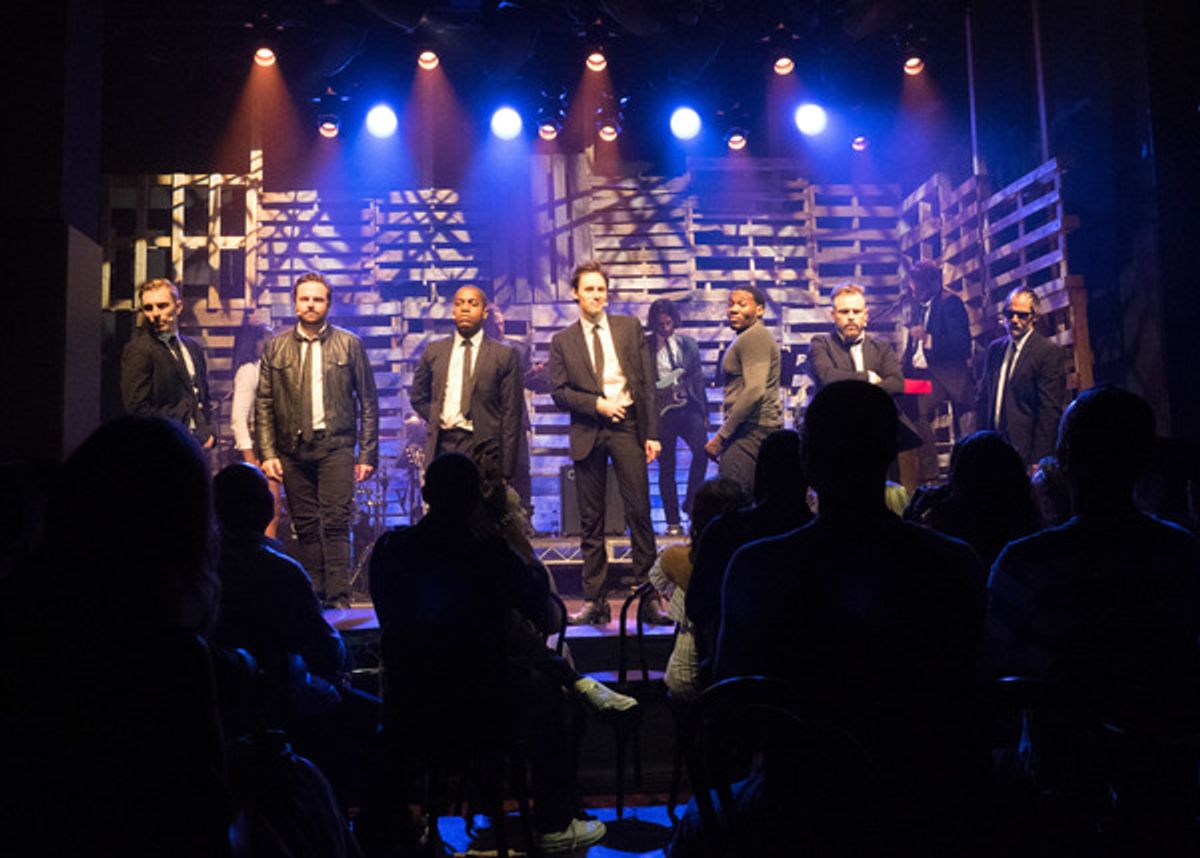 Payson Lewis, Patrick Mulvey, Ty Taylor, Reeve Carney, Rogelio Douglas Jr., James Byous, and Jason Paige at 