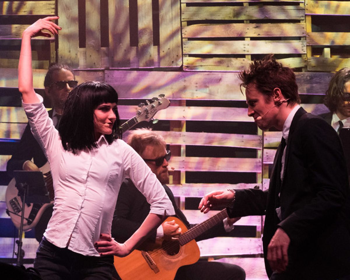 Evan Rachel Wood and Reeve Carney at 