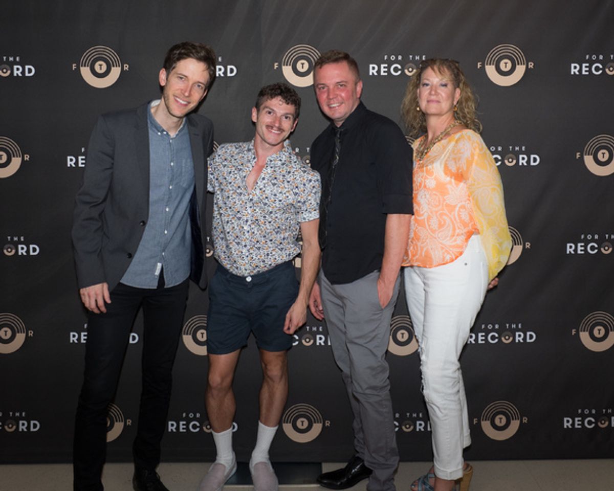 Director Anderson Davis, Jesse Vargas, Executive Producer Shane Scheel, and Producer Siobhan O'Neill at 