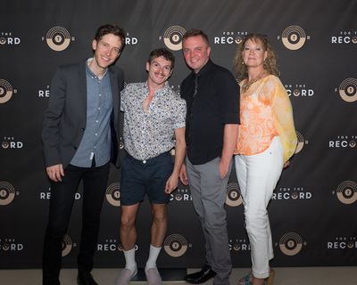 Director Anderson Davis, Jesse Vargas, Executive Producer Shane Scheel, and Producer  Photo