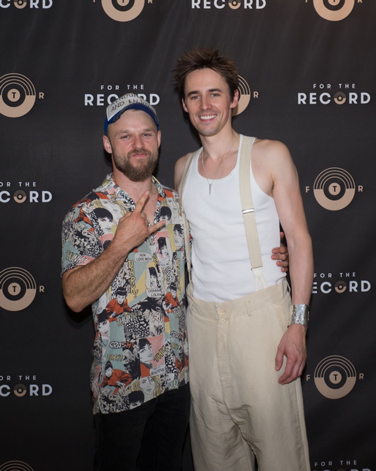 James Byous and Reeve Carney at 