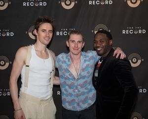 Reeve Carney, Payson Lewis, and Rogelio Douglas Jr. Photo