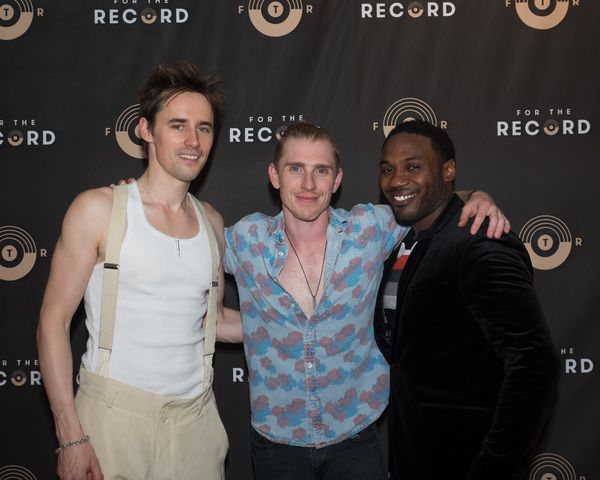 Reeve Carney, Payson Lewis, and Rogelio Douglas Jr. Photo