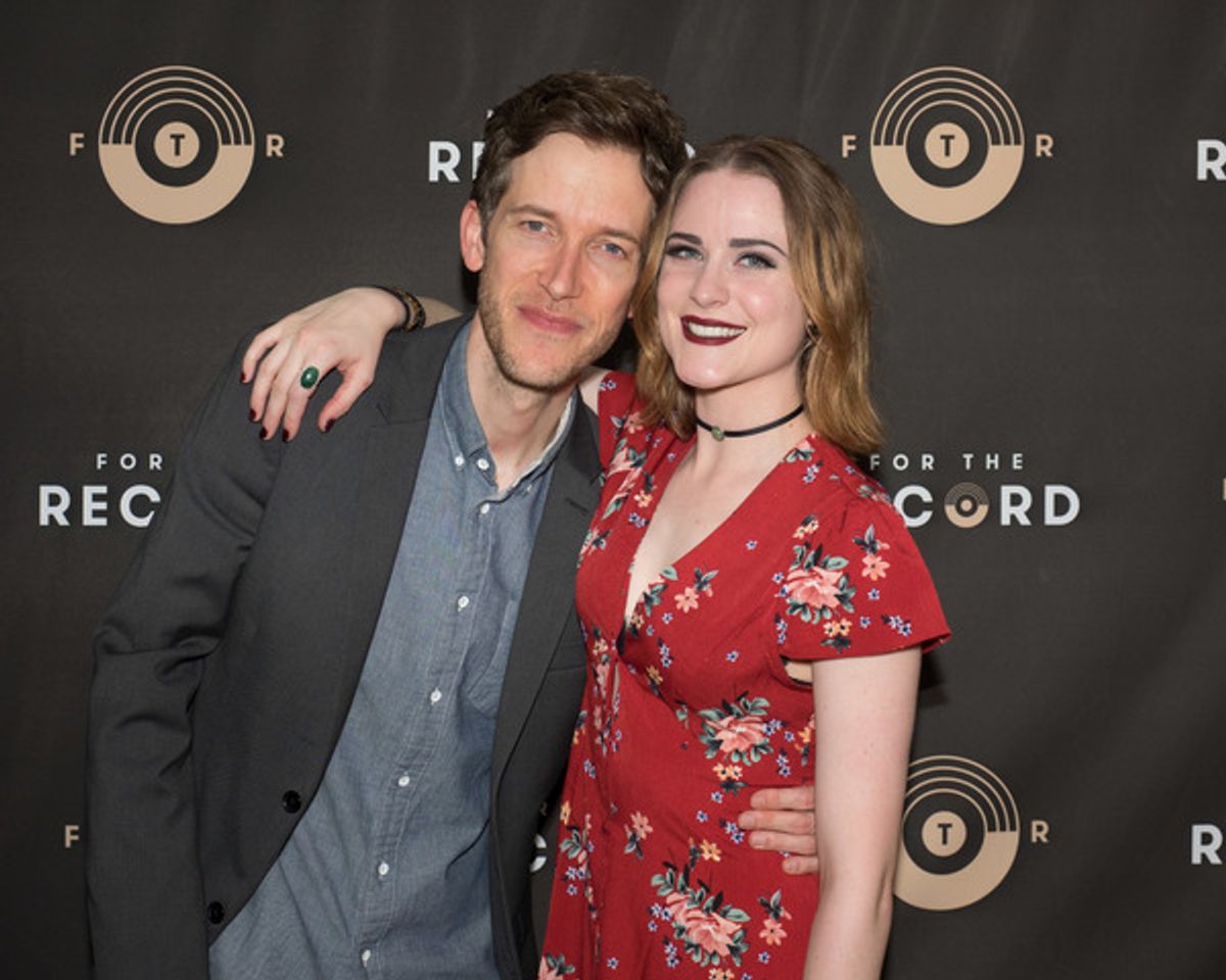 Anderson Davis and Evan Rachel Wood at 