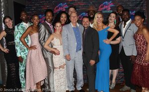 Alison Solomon, Mike Stoller, Joshua Bergasse and the cast of SMOKEY JOE'S CAFE @ BroadwayWorld Alison Solomon, Mike Stoller, Joshua Bergasse and the cast of SMOKEY JOE'S CAFE Photo