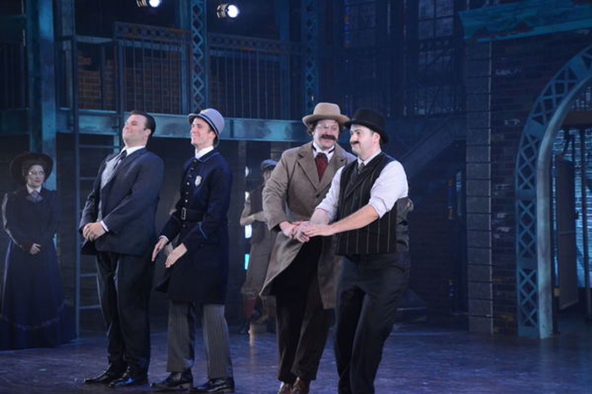 Edward Miskie, Eric Michael Parker, Charlie Stoop and James Schultz at 