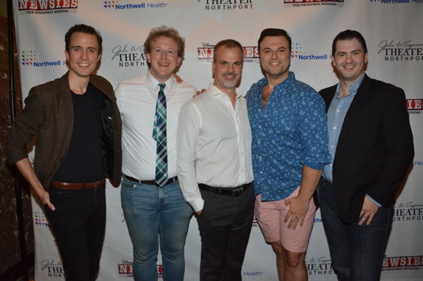 Photo Coverage: The Cast of NEWSIES at The John W. Engeman Theater Northport Celebrates Opening Night Photo Coverage: The Cast of NEWSIES at The John W. Engeman Theater Northport Celebrates Opening Night Image