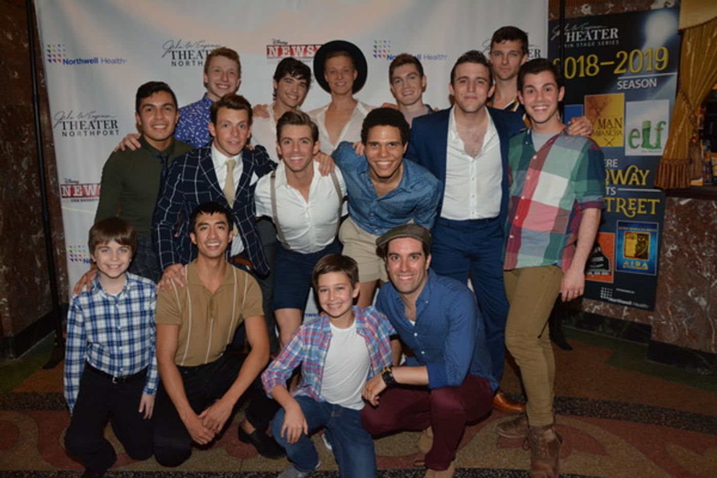 Photo Coverage: The Cast of NEWSIES at The John W. Engeman Theater Northport Celebrates Opening Night Photo Coverage: The Cast of NEWSIES at The John W. Engeman Theater Northport Celebrates Opening Night Image