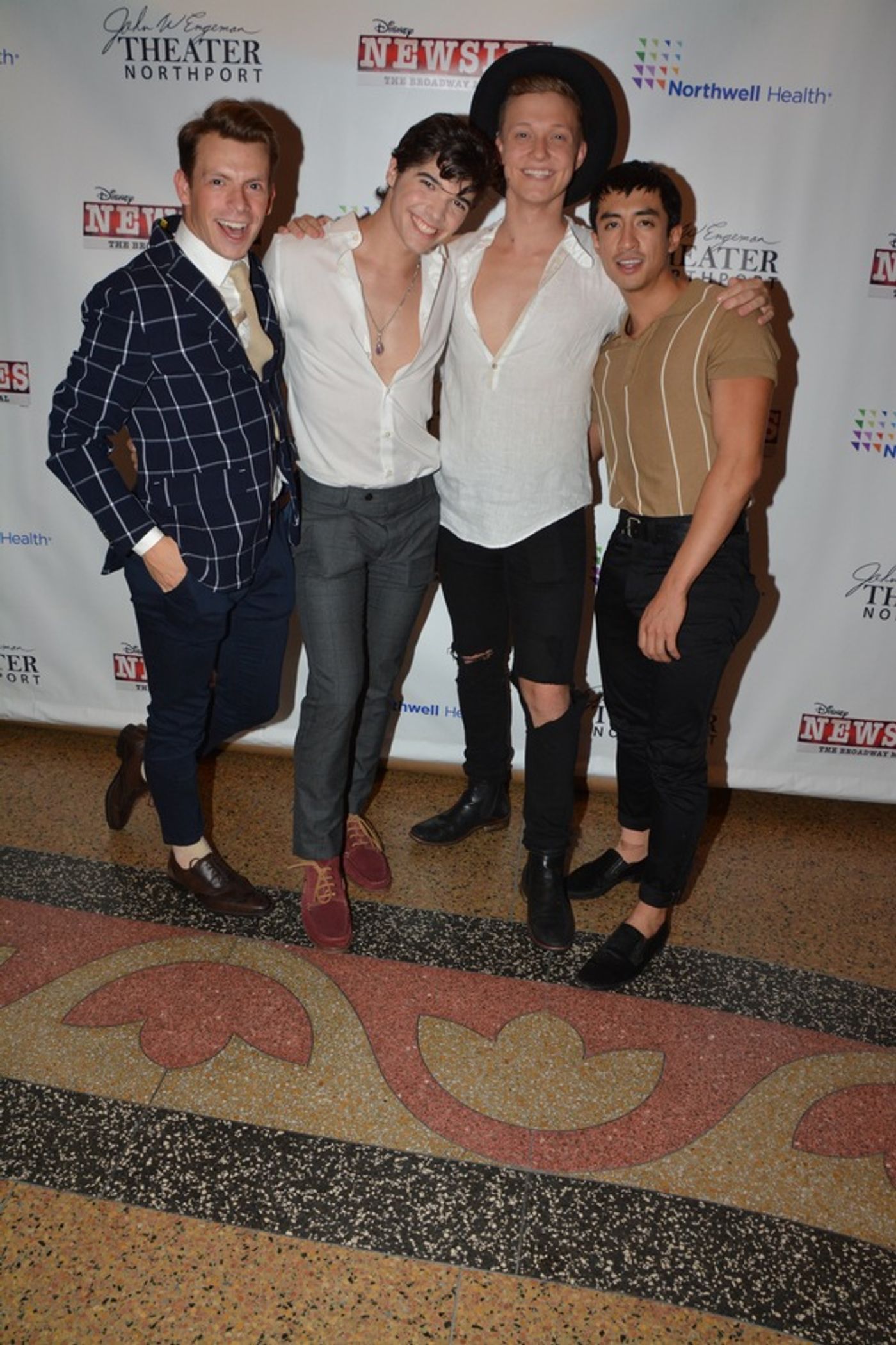 Photo Coverage: The Cast of NEWSIES at The John W. Engeman Theater Northport Celebrates Opening Night Photo Coverage: The Cast of NEWSIES at The John W. Engeman Theater Northport Celebrates Opening Night Image