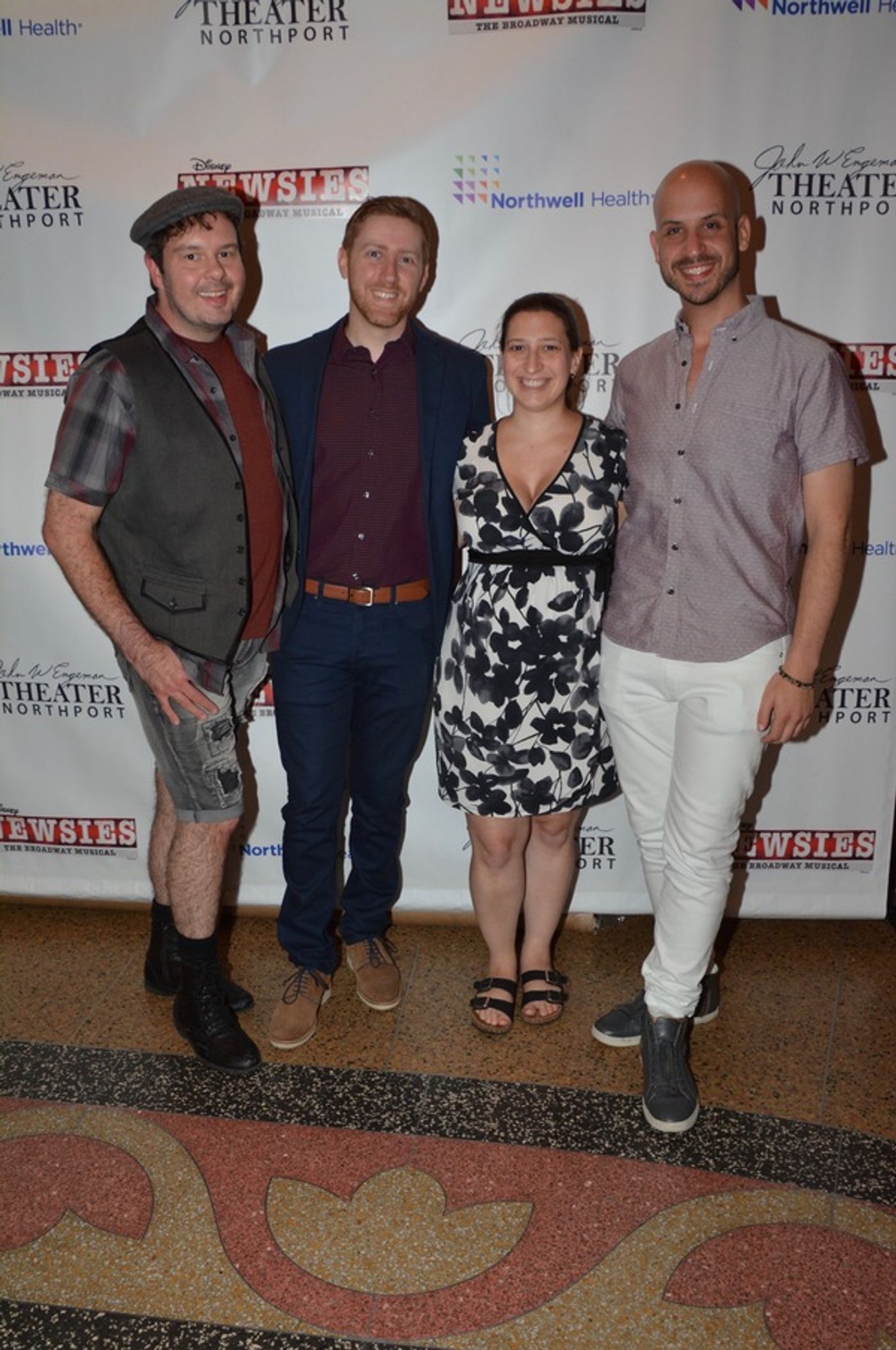 Photo Coverage: The Cast of NEWSIES at The John W. Engeman Theater Northport Celebrates Opening Night Photo Coverage: The Cast of NEWSIES at The John W. Engeman Theater Northport Celebrates Opening Night Image