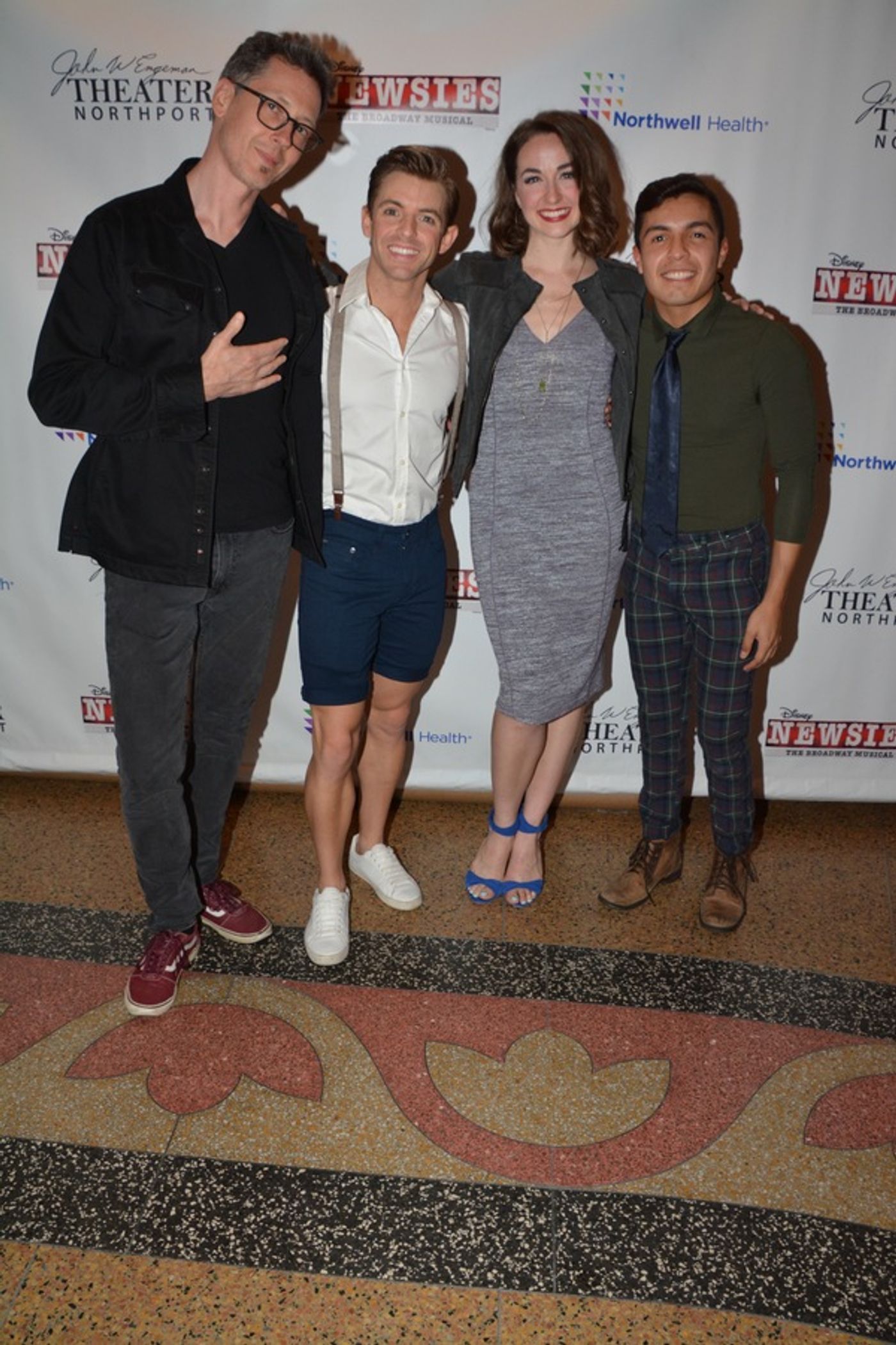 Photo Coverage: The Cast of NEWSIES at The John W. Engeman Theater Northport Celebrates Opening Night Photo Coverage: The Cast of NEWSIES at The John W. Engeman Theater Northport Celebrates Opening Night Image
