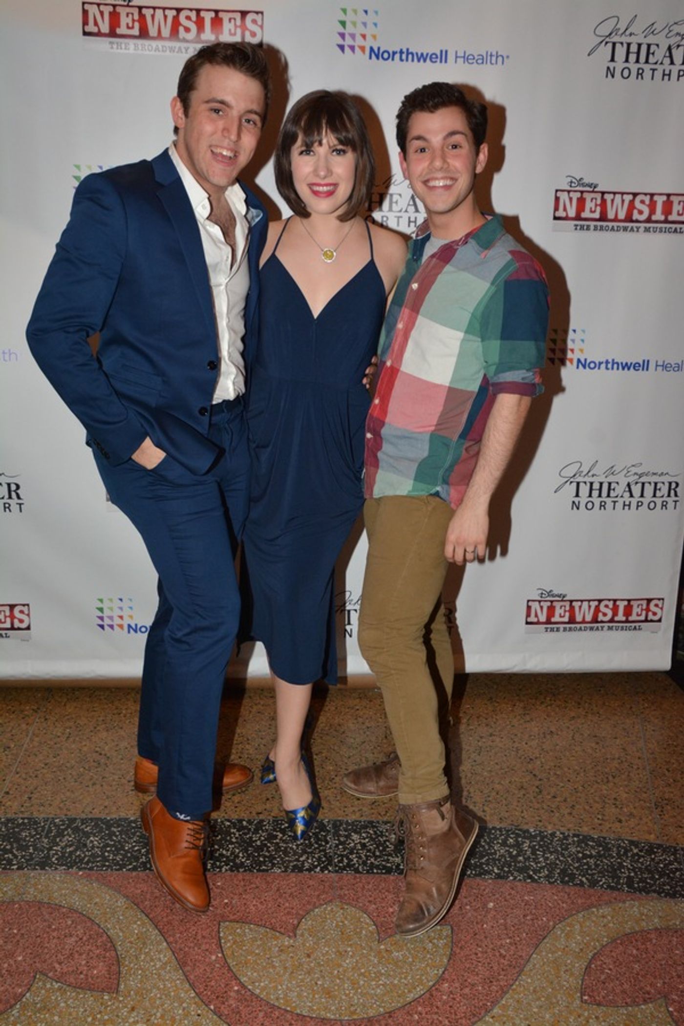 Photo Coverage: The Cast of NEWSIES at The John W. Engeman Theater Northport Celebrates Opening Night Photo Coverage: The Cast of NEWSIES at The John W. Engeman Theater Northport Celebrates Opening Night Image