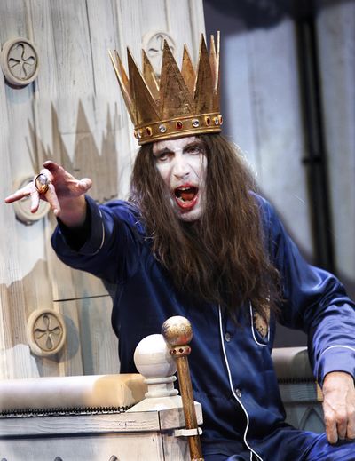 Rhys Ifans as the King Photo