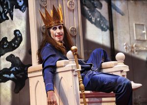 Rhys Ifans as the King Photo