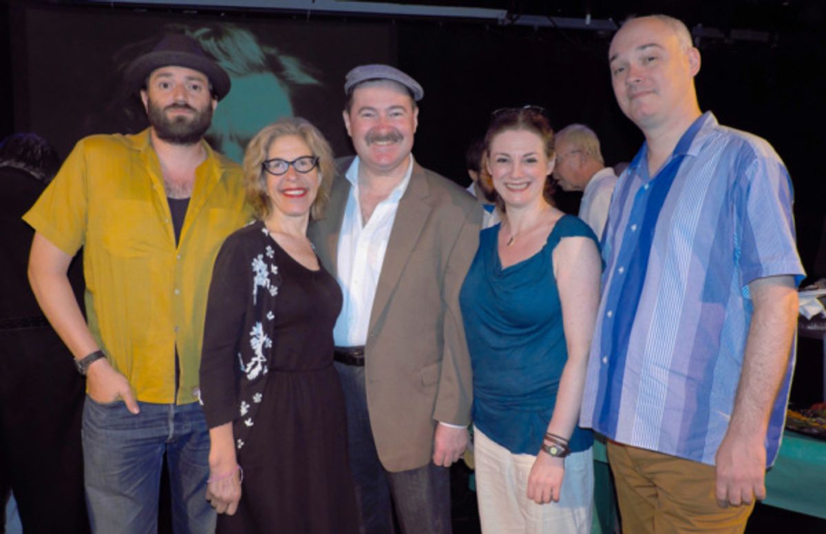 DANIEL KAHN, JACKIE HOFFMAN,
ALLEN LEWIS RICKMAN, YELENA SHMULENSON, SHANE BAKER at 