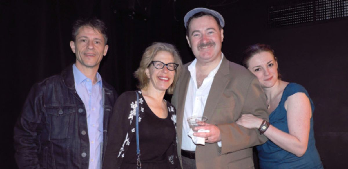 STEVE SMYTHE, JACKIE HOFFMAN,
ALLEN LEWIS RICKMAN, YELENA SHMULENSON at 