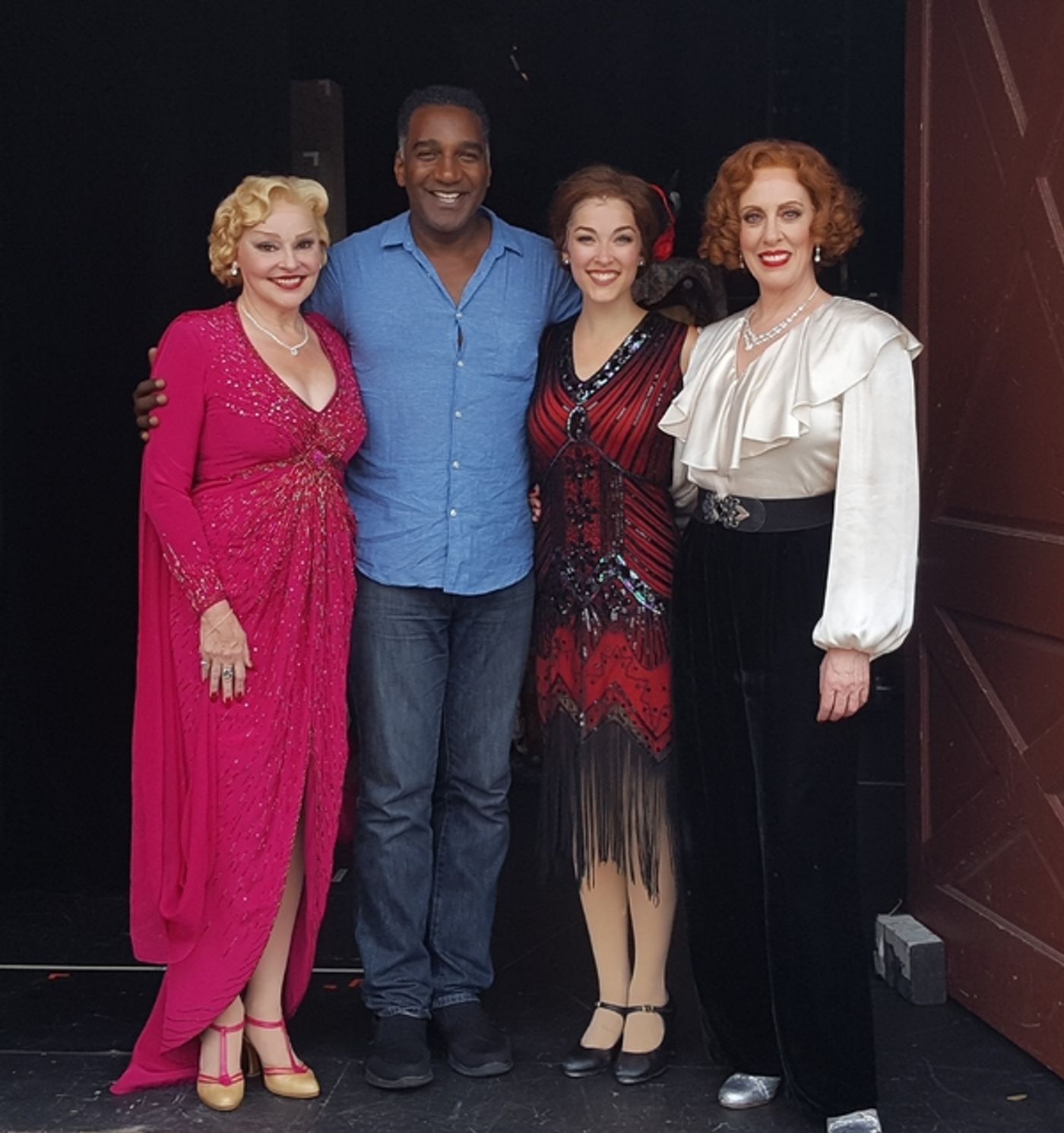 Photo Flash: Norm Lewis Pays A Visit to 42ND STREET at Bucks County Playhouse Photo Flash: Norm Lewis Pays A Visit to 42ND STREET at Bucks County Playhouse Image