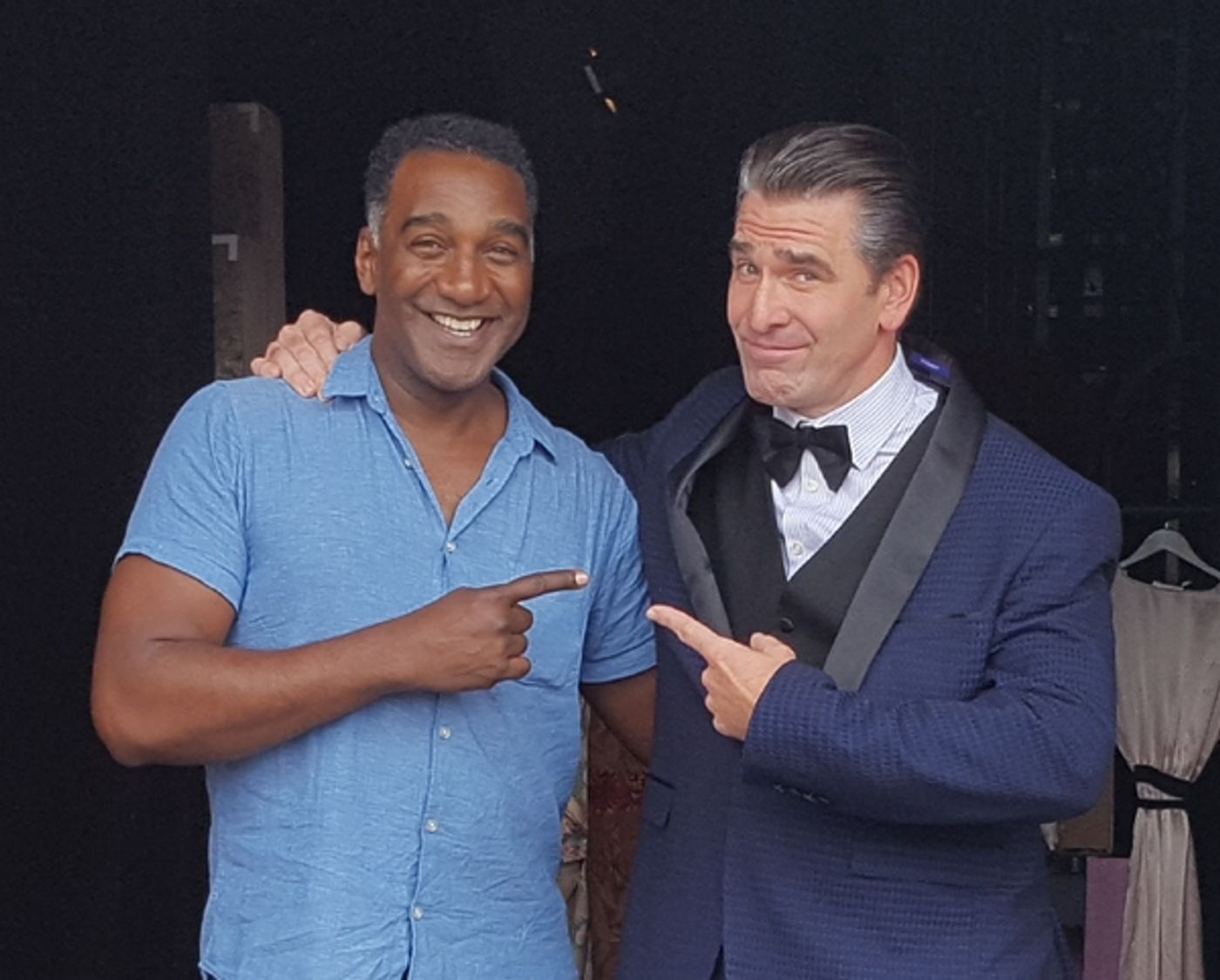 Photo Flash: Norm Lewis Pays A Visit to 42ND STREET at Bucks County Playhouse  Image