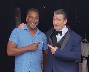 Norm Lewis, Matt Walton @ BroadwayWorld Norm Lewis, Matt Walton Photo