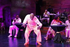 Theo huff, Rick Stone, Lamont ÍšHarmonica ManÍ› Harris, Cynthia Carter, Rhonda Preston @ BroadwayWorld Theo huff, Rick Stone, Lamont ÍšHarmonica ManÍ› Harris, Cynthia Carter, Photo