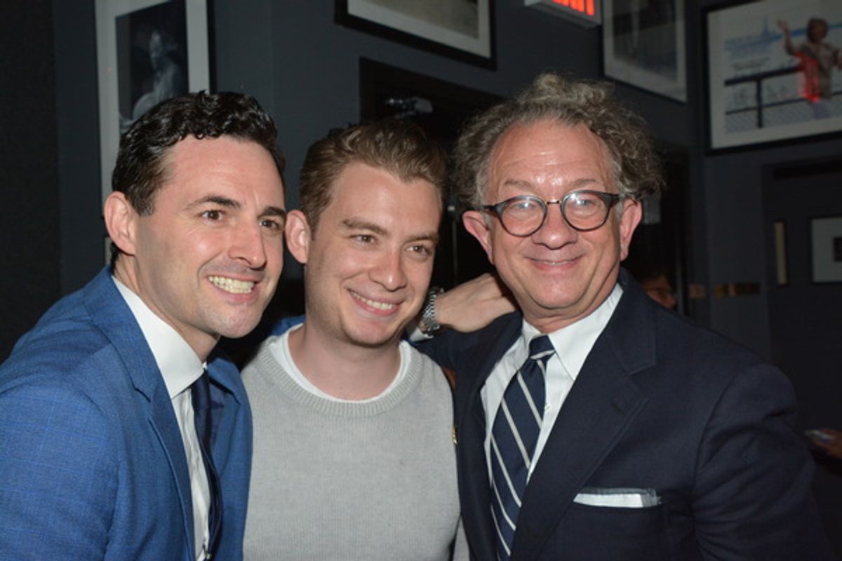 Max Von Essen, Tony Marion and William Ivey Long at 