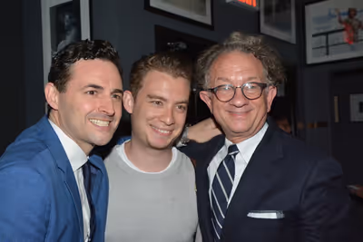 Max Von Essen, Tony Marion and William Ivey Long Photo