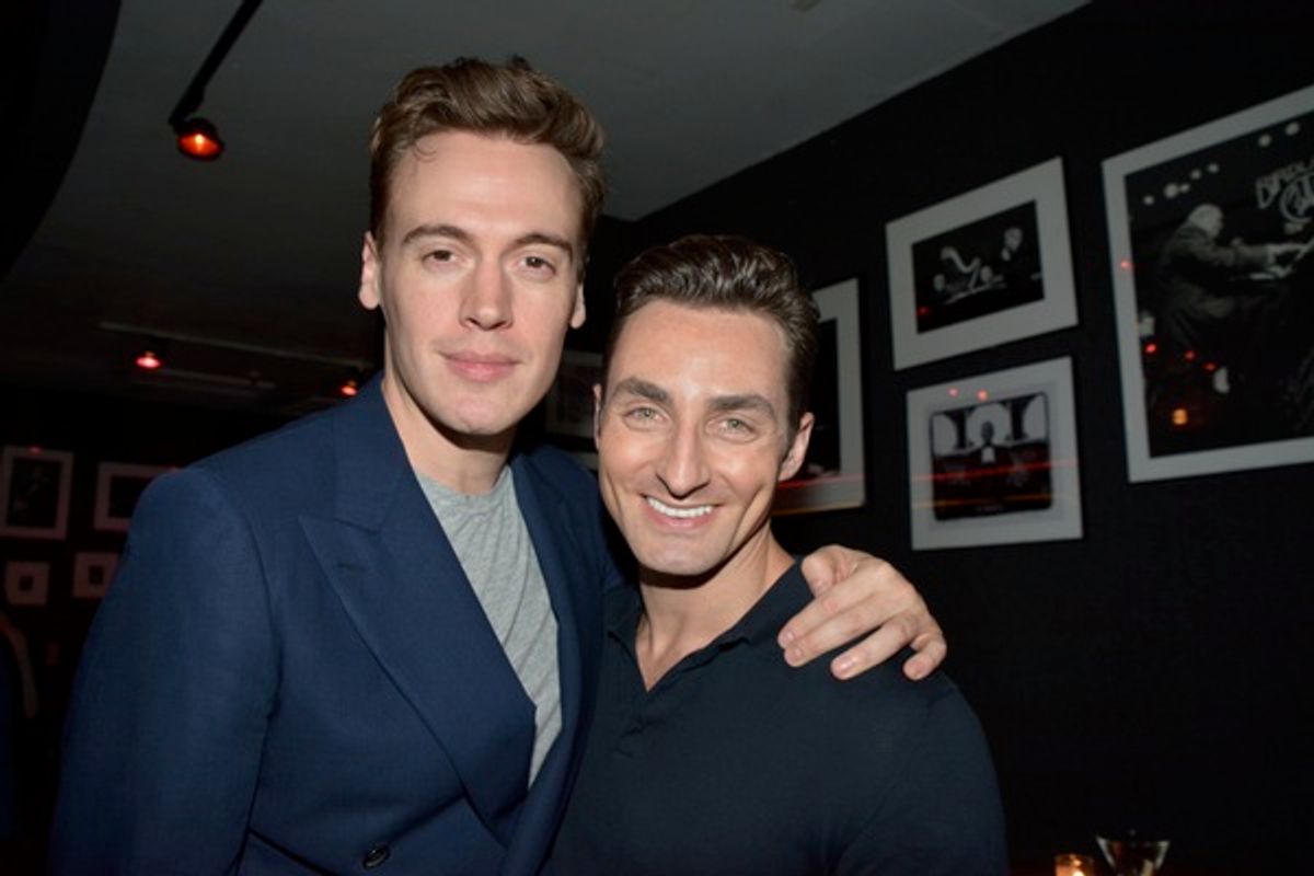 Erich Bergen and Scott Nevins at 