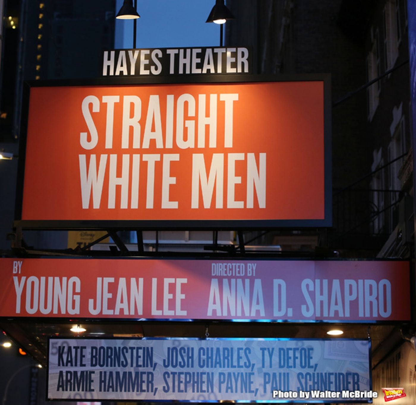 Photo Coverage: The Cast of STRAIGHT WHITE MEN Takes Their Opening Night Bows  Image