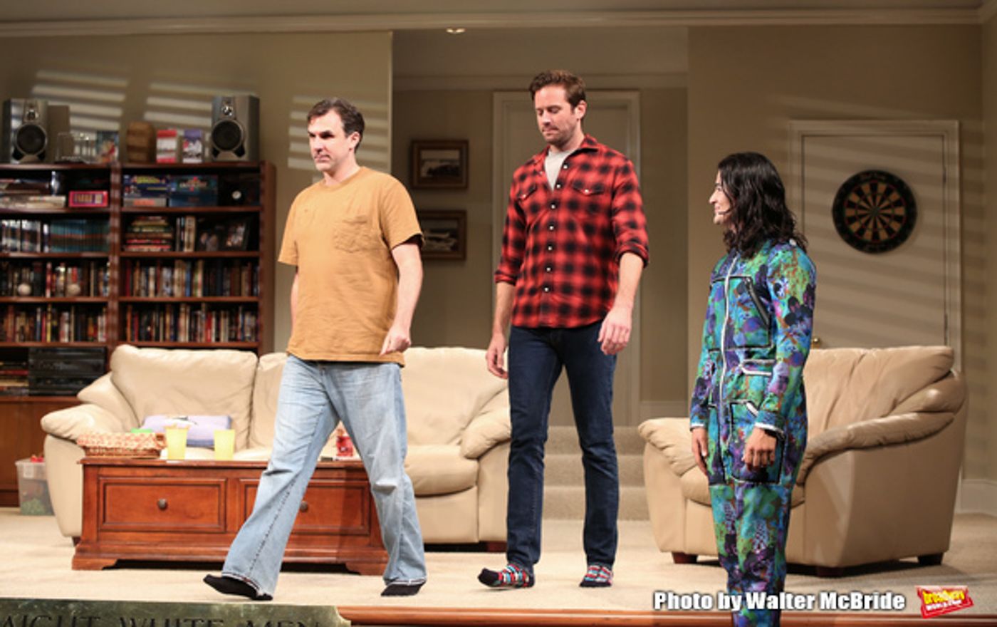 Photo Coverage: The Cast of STRAIGHT WHITE MEN Takes Their Opening Night Bows  Image