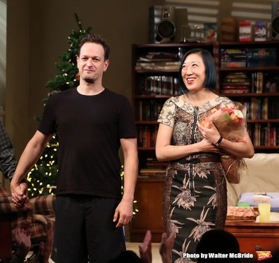 Josh Charles and Young Jean Lee Photo