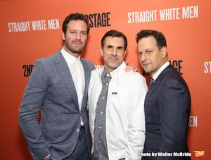 Armie Hammer, Paul Schneider and Josh Charles @ BroadwayWorld Armie Hammer, Paul Schneider and Josh Charles Photo