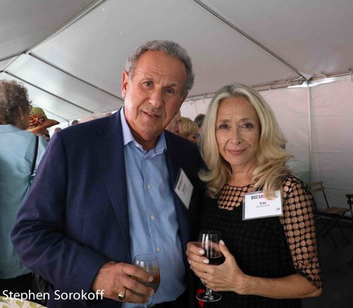 Stephen Jerome & Eda Sorokoff at 