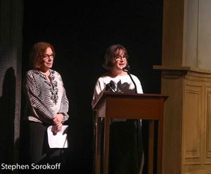 Julianne Boyd & Marita O'Dea Glodt, Board President Photo