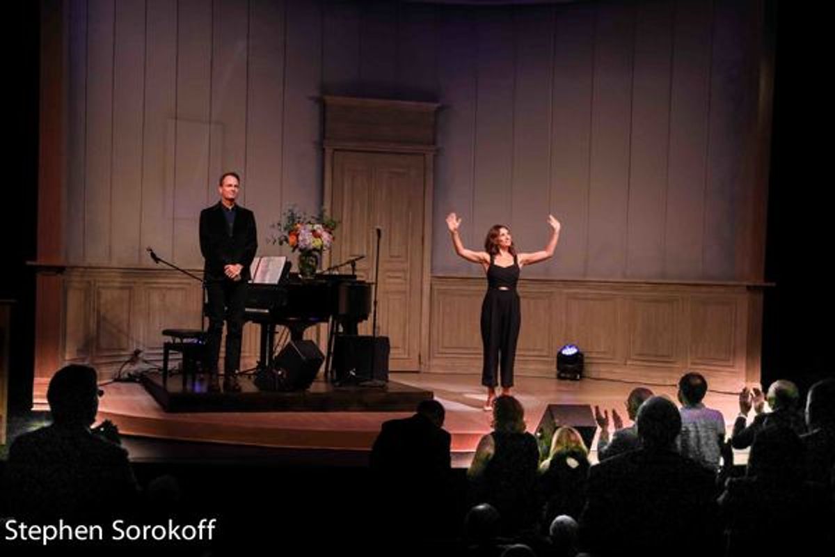 Todd Almond & Laura Benanti at 