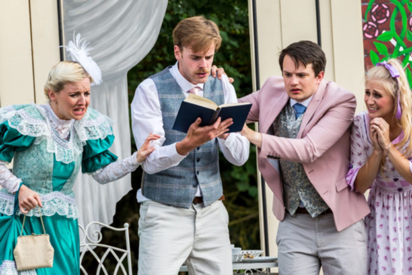 Photo Flash: First Look At Immersion Theatre's Latest Open-Air Production Of THE IMPORTANCE OF BEING EARNEST! Photo Flash: First Look At Immersion Theatre's Latest Open-Air Production Of THE IMPORTANCE OF BEING EARNEST! Image