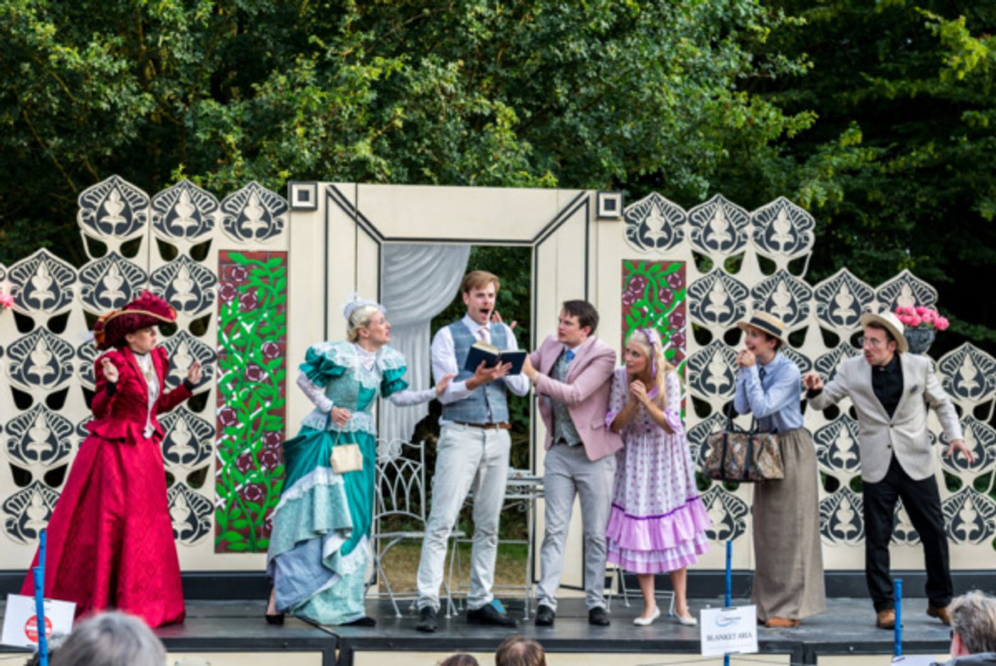 Photo Flash: First Look At Immersion Theatre's Latest Open-Air Production Of THE IMPORTANCE OF BEING EARNEST! Photo Flash: First Look At Immersion Theatre's Latest Open-Air Production Of THE IMPORTANCE OF BEING EARNEST! Image