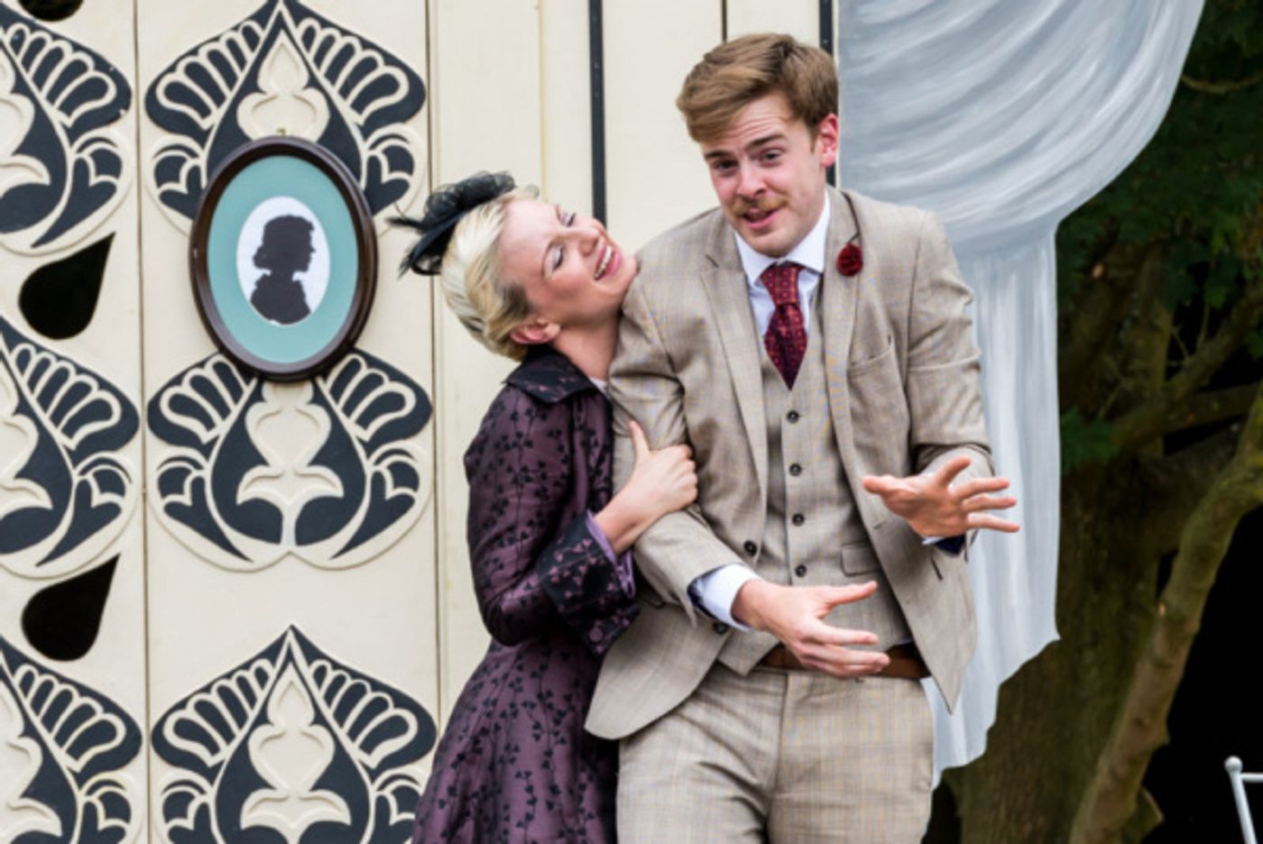 Photo Flash: First Look At Immersion Theatre's Latest Open-Air Production Of THE IMPORTANCE OF BEING EARNEST! Photo Flash: First Look At Immersion Theatre's Latest Open-Air Production Of THE IMPORTANCE OF BEING EARNEST! Image