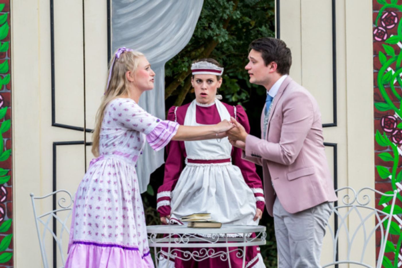 Photo Flash: First Look At Immersion Theatre's Latest Open-Air Production Of THE IMPORTANCE OF BEING EARNEST! Photo Flash: First Look At Immersion Theatre's Latest Open-Air Production Of THE IMPORTANCE OF BEING EARNEST! Image