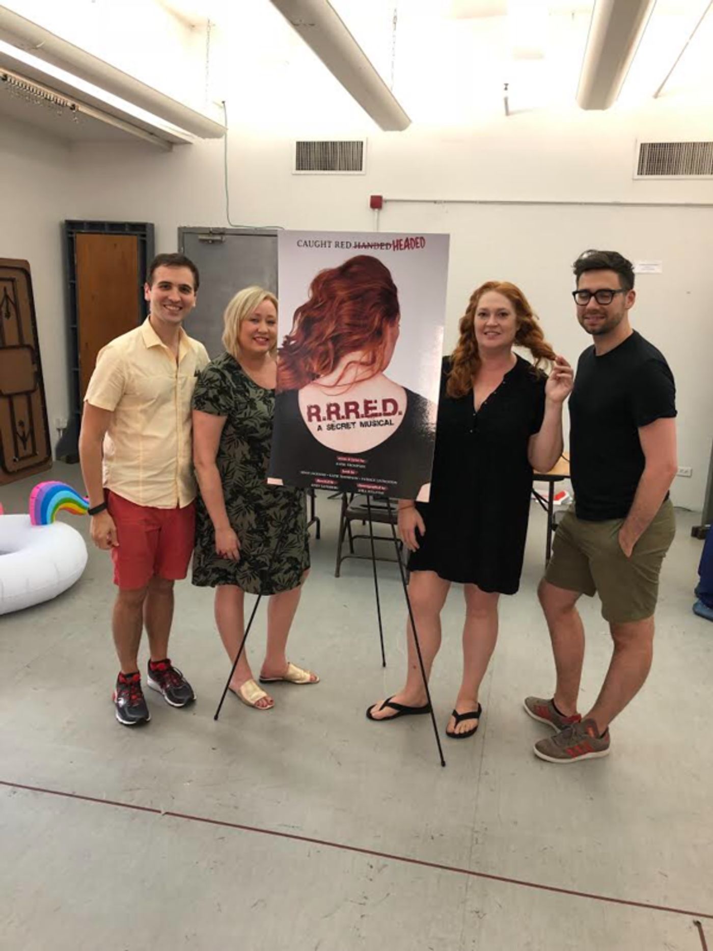 Photo Flash: In Rehearsal with Katie Thompson's R.R.R.E.D.  Image