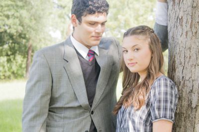 Alex Kerry (Melchior) and Lauren Weinberger (Wendla) Photo