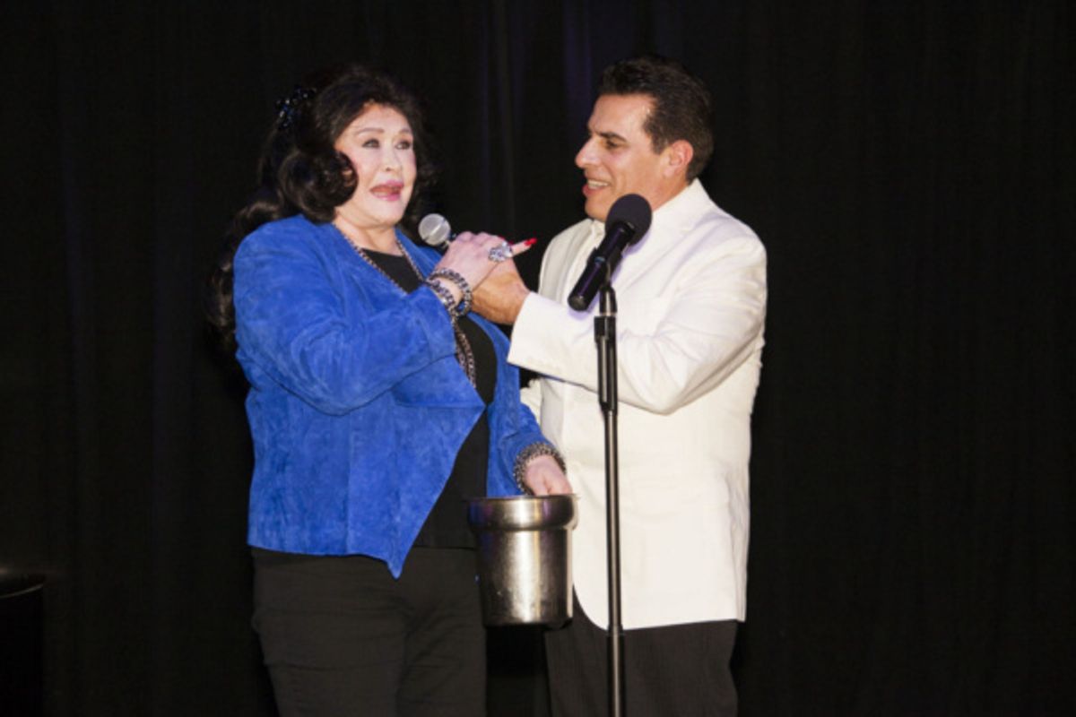 Co-Executive Producer, Barbara Van Orden with Co-Executive Producer and Creator, Michael Sterling at 