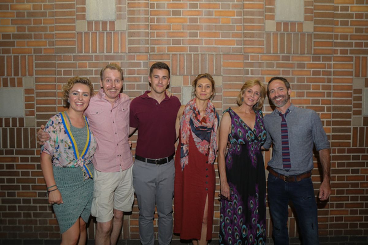 Eliza Renner, Jonathan Tindle, Adam Milano, Kathleen Wise, Marianne Tatum, Christopher Marshall at 