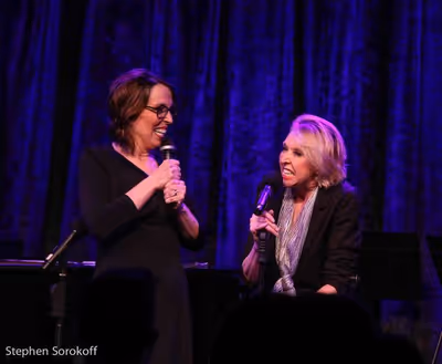 Susie Mosher & Julie Halston Photo