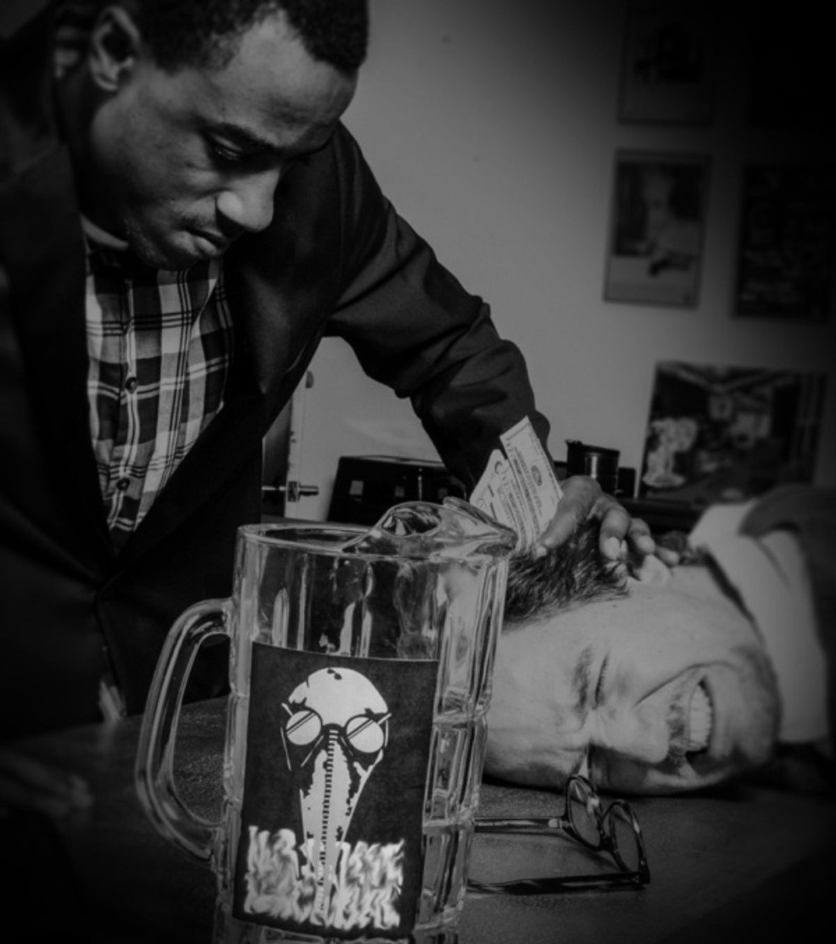 Terry Bell and Andrew Bailes at 