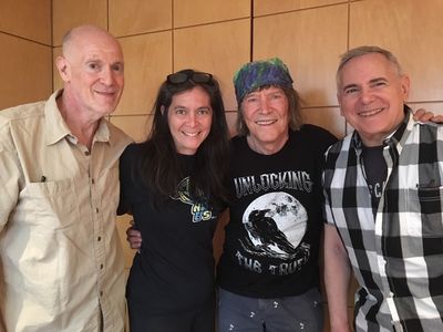 Neil Meron, Diane Paulus, James Rado, Craig Zadan Photo