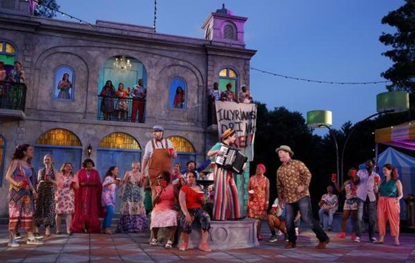 Photo Flash: First Look at Nikki M. James, Shuler Hensley & More in Public Works' TWELFTH NIGHT in the Park!  Image