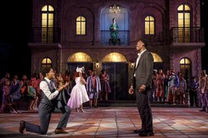 Nikki M. James (foreground), Nanya-Akuki Goodrich (background), and Ato Blankson-Wood Photo