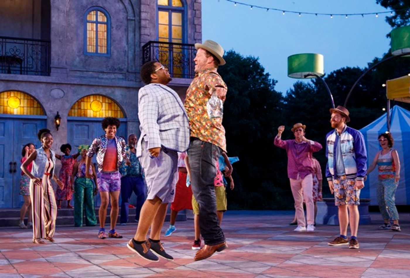 Photo Flash: First Look at Nikki M. James, Shuler Hensley & More in Public Works' TWELFTH NIGHT in the Park!  Image